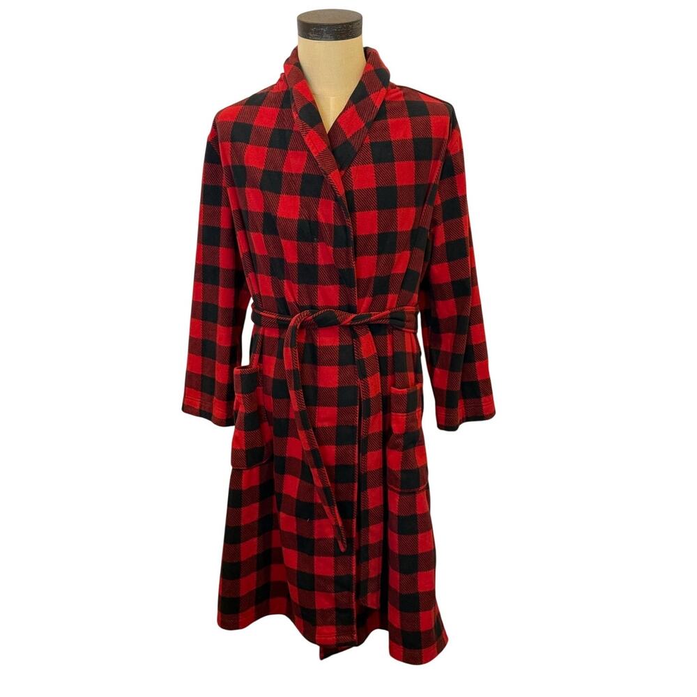 Wondershop by Target Buffalo Check Loungewear Robe Pajamas Men XL